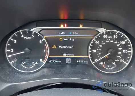 2024 Nissan Altima Sv Intelligent Awd z USA, uszkodzony, nr VIN 1N4BL4DW4RN352607